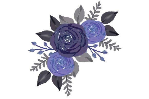 Dark Purple Floral Arrangement: Versatile and Elegant