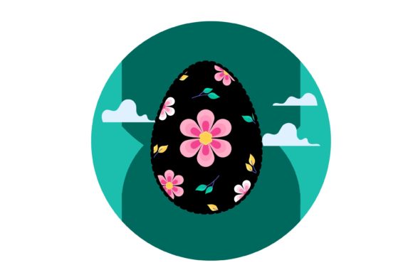 Discover the Versatility of Eater Egg Style Black and Graphic Floral