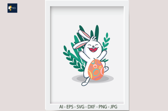 Easter Bunny Egg Floral: A Versatile and Engaging Design Asset