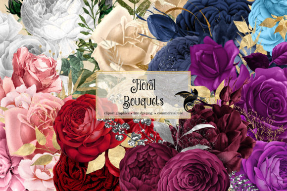 Explore Creativity with 167 Floral Bouquets Clipart