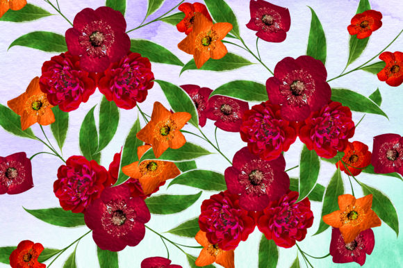 Explore the Beauty of Wild Floral Bouquet Collection Clipart