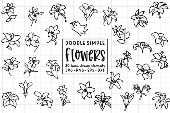 Exploring the Hand Drawn Floral Elements Bundle: A Versatile Design Resource