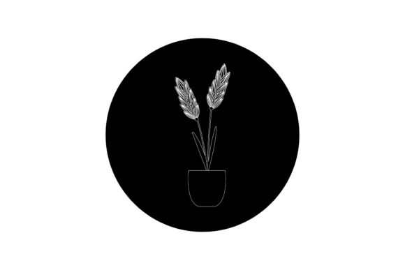 Floral Illustrations White Line Style: A Versatile Design Element