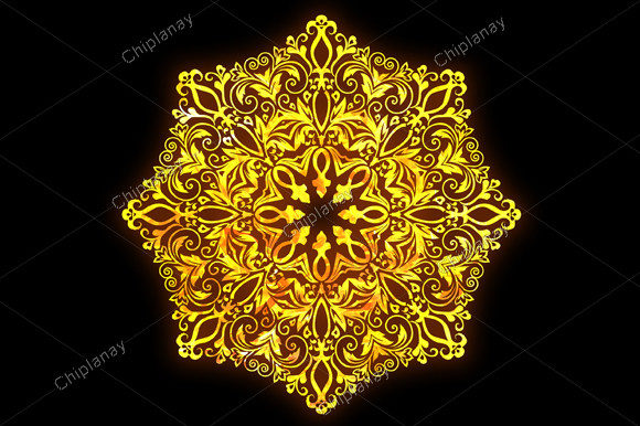 Integrating Mandala Flower Floral Burning Fire Flame into Your Creative Workflow